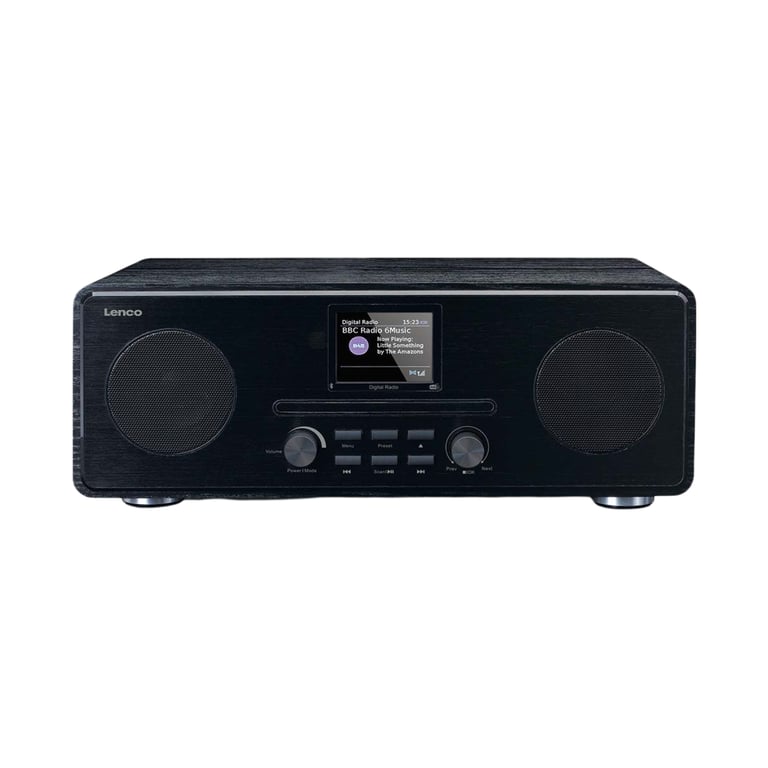 Lenco DAR 061 Radio numérique Dab+ avec Bluetooth et Lecteur CDMP3 - vue 2