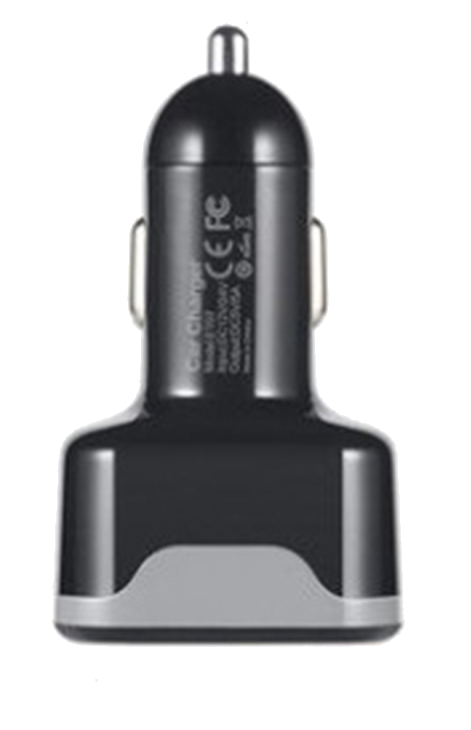 Traceur GPS Voiture Tracker Smart Chargeur Double USB Microphone Intégré Noir YONIS