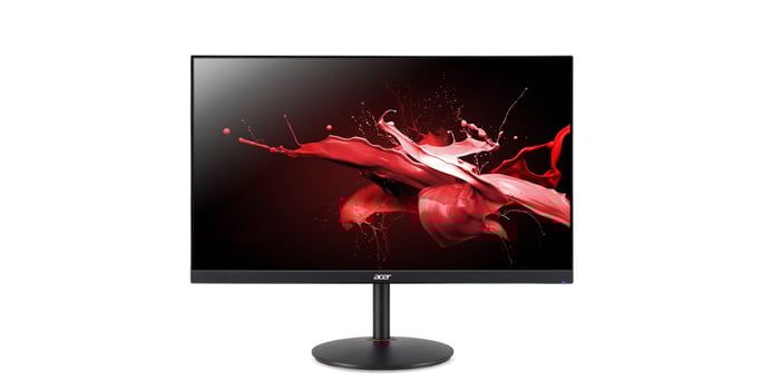 Acer XV240Y M3bmiiprx pantalla para PC 60,5 cm (23.8'') 1920 x 1080 Pixeles Full HD LED Negro, Rojo