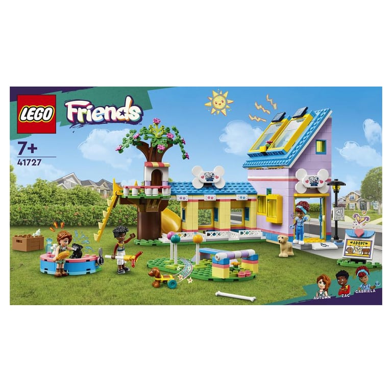 Centre de Sauvetage Canin LEGO Friends 41727 - Aventures Amusantes avec des Chiens - Neuf