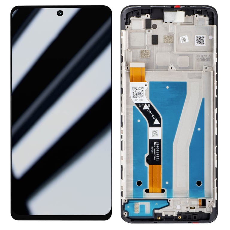 Écran Original Motorola G60s LCD + Vitre Tactile avec châssis Neuf
