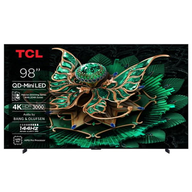 TCL C79K 98C79K TV 2,49 m (98'') 4K Ultra HD Smart TV Wifi Métallique 3000 cd/m²