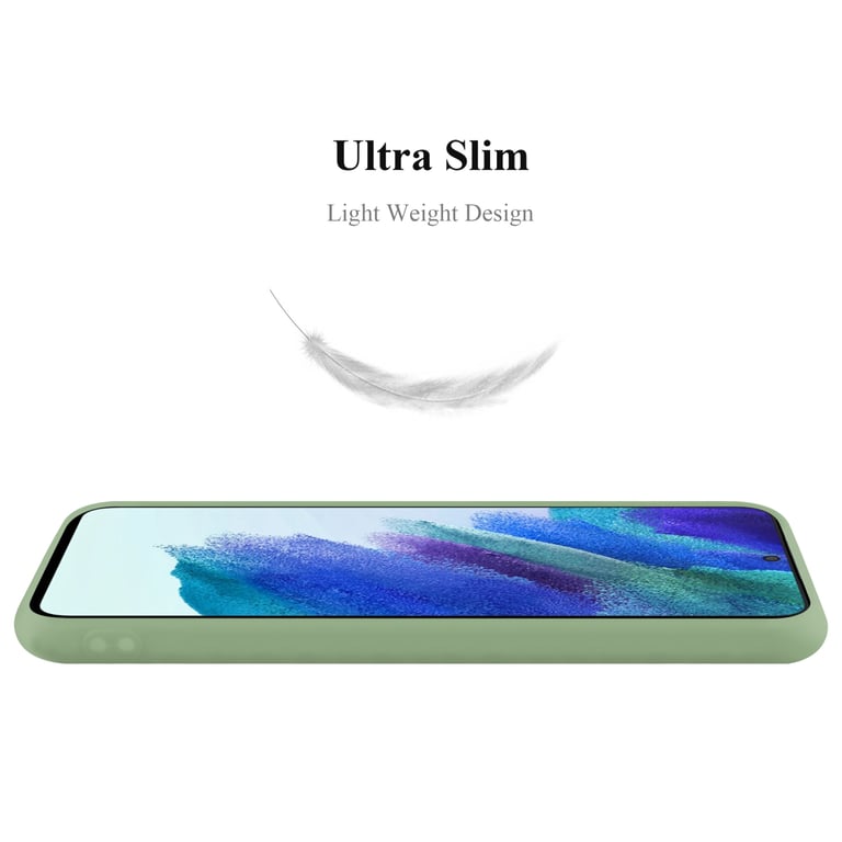 Coque pour Samsung Galaxy S22 en CANDY VERT PASTEL Housse de protection Étui en silicone TPU flexible