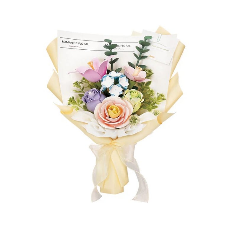 Maquette 3D ROKR Bouquet de Printemps Puzzle Floral Éblouissant Neuf