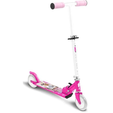 Patinete plegable - STAMP - Barbie - Para niños a partir de 4 años - Rodamiento de bolas ABEC 5