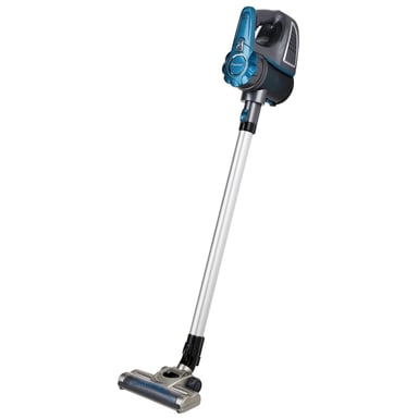 Bestron AVC850A aspiradora de pie y escoba eléctrica Batería Secar Sin bolsa 0,6 L Negro, Azul