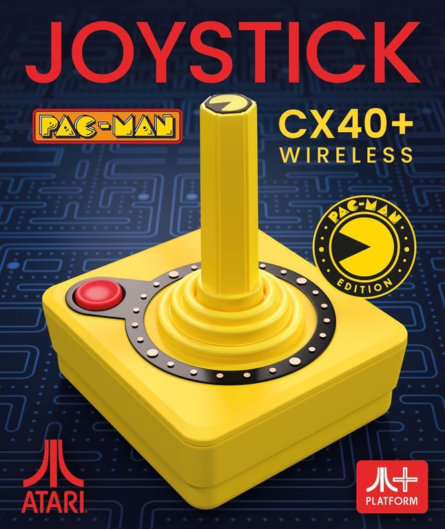 Pac Man CX 40+ Joystick sans fil Jaune - vue 3