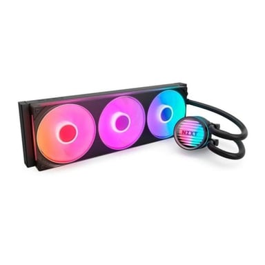 Refrigeración Líquida NZXT Kraken Core 360 RGB 360mm 3 Ventiladores Iluminación LED