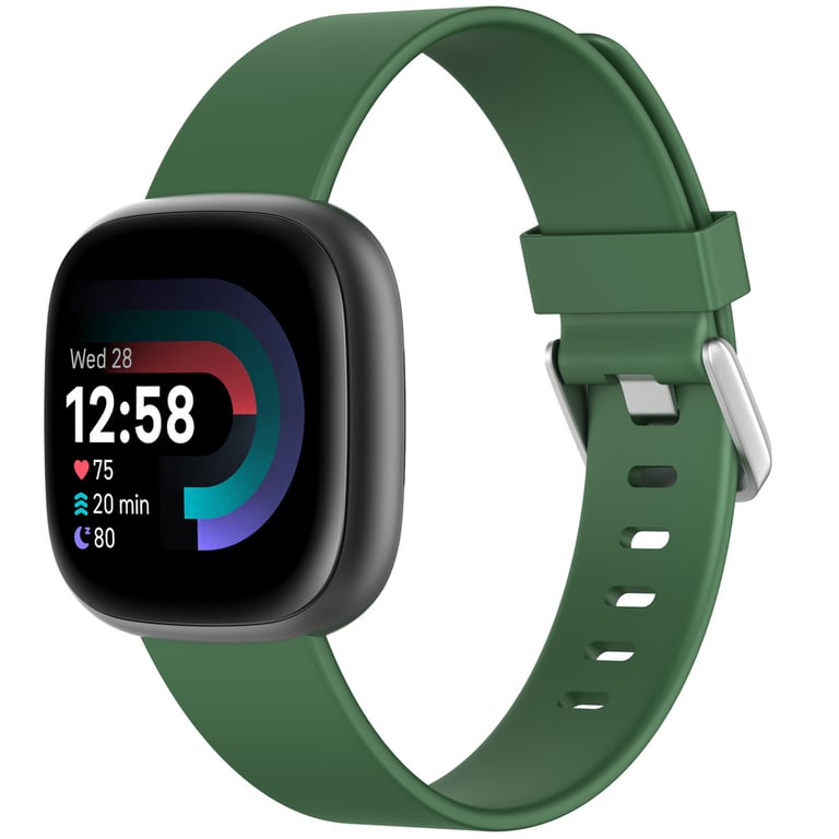 Bracelet Fitbit Versa 2 / Versa Lite Taille L en silicone - vue 4