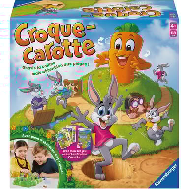 Set croque carotte et jeu de cartes RAVENSBURGER RAR24782