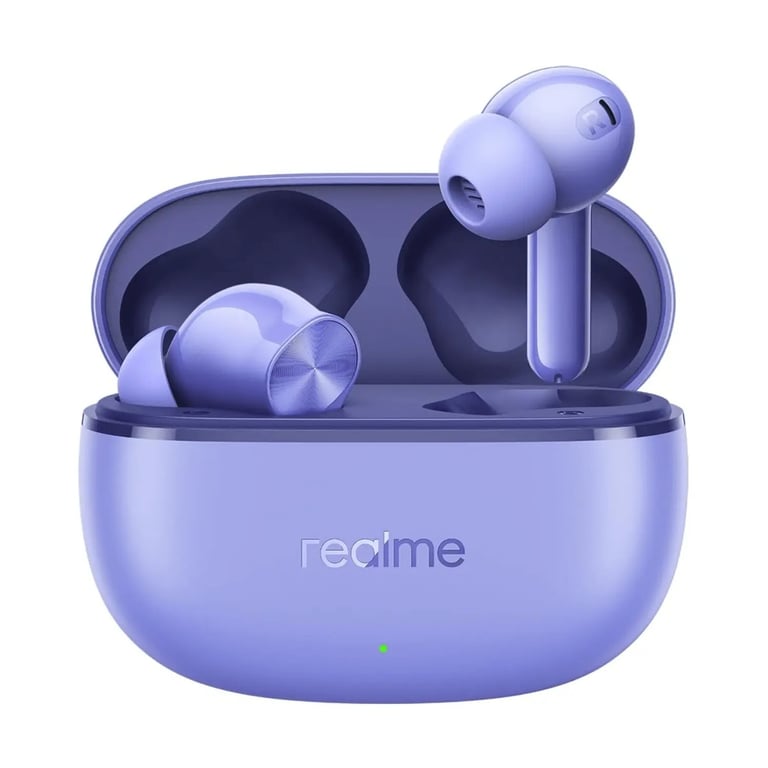 Écouteurs sans fil Realme Buds T200 Lite violets Aurora Neuf