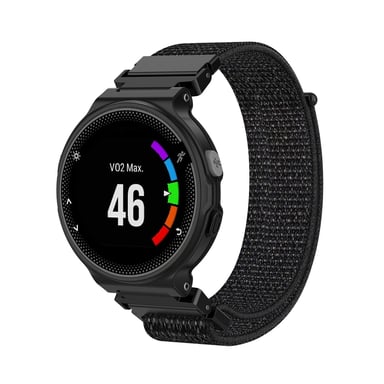 Bracciale Garmin Forerunner 220/230/235/620/630/735XT nylon Nero