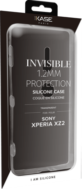 Guscio sottile e invisibile per Sony Xperia XZ2 1,2 mm, trasparente