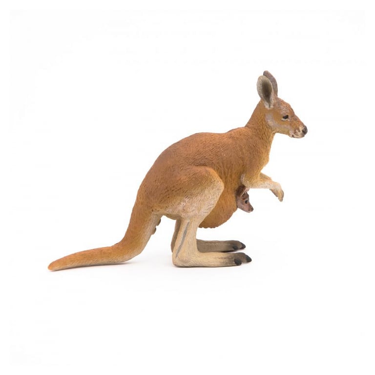 Figurine Kangourou avec Bébé PAPO Neuf