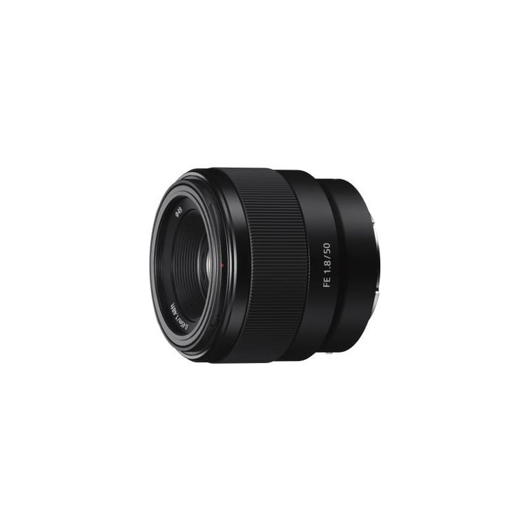 Objectif Hybride Sony FE 50mm f 1,8 Noir - Sony