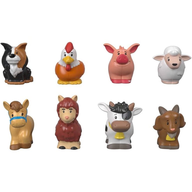 Fisher Price Little People Coffret Animaux Pack 8 figurines - vue 9
