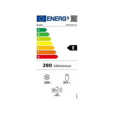 Brandt BFM870NX Noir - vue 7