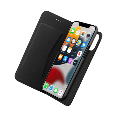 Étui et Coque slim magnétique 2-en-1 GEN 2.0 pour Apple iPhone 13 mini, Noir