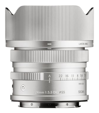Objetivo SIGMA 24mm f/3.5 DG Contemporary Silver compatible con montura L