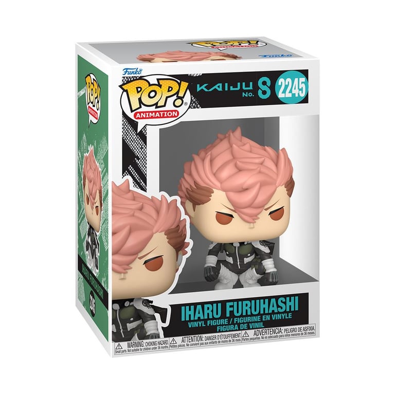 Figurine Funko Pop Animation Kaiju No.8 Iharu Furuhashi - vue 3