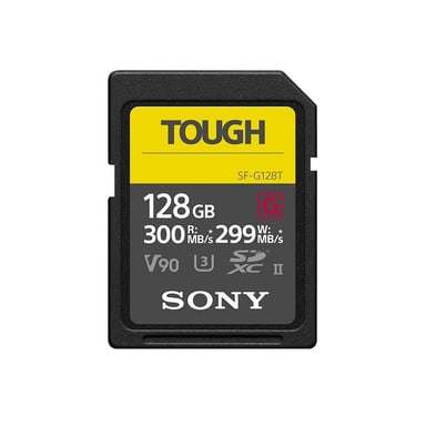 Sony tough 128gb sd card r300/w299
