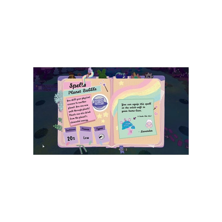 Grimoire Groves Jeu Nintendo Switch - vue 3