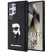 Custodia Karl Lagerfeld 3D Ikonik per Samsung Galaxy S24 Ultra, nera