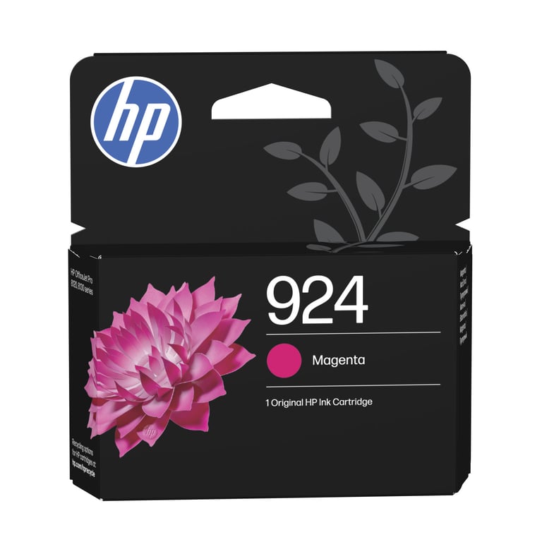 HP 924 Cartouche Encre Authentique Magenta - Neuf