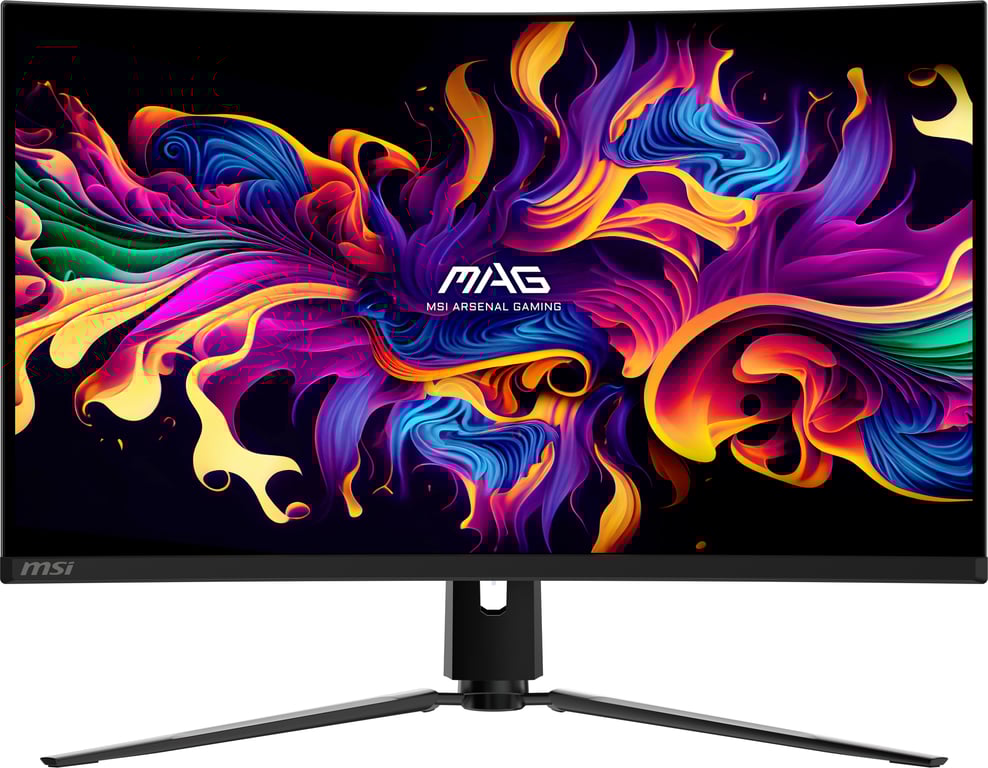 MSI MPG 321CUP QD OLED Ecran Gaming incurvé 32'' 4K UHD Dalle Quantum Dot OLED 3840 x 1080 165 Hz / 0.03 ms DisplayHDR True 400 G Sync HDMI 2.1 DP 1. USB Type C PD