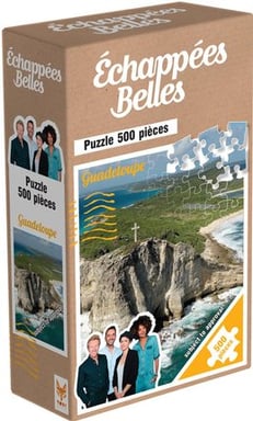 Puzzle 500 pièces Topi Games Échappées Belles Guadeloupe Coloris unique