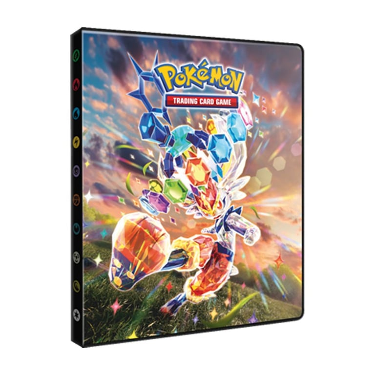 Cahier Range cartes Pokémon Eclat Et Couronne Stellaire 80 Cartes Asmodee Le Cahier