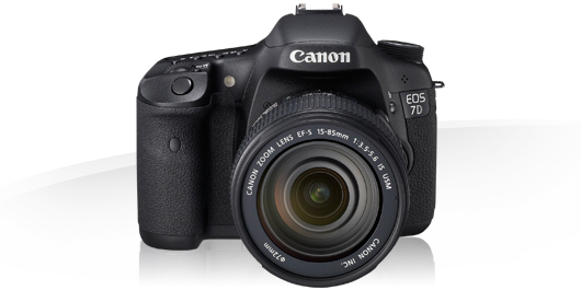 Canon EOS 7D Noir - vue 1