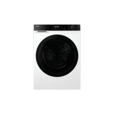 Lave-linge séchant Haier HWD120BP14357UFR 12kg/8kg 1400 tr/min Inverter Wi?Fi/Bluetooth Blanc porte noir fumé
