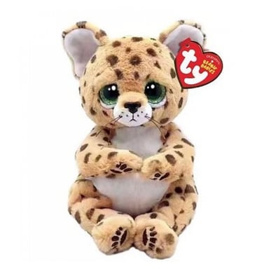 Lloyd le Léopard - Peluche Beanie Bellies Petite