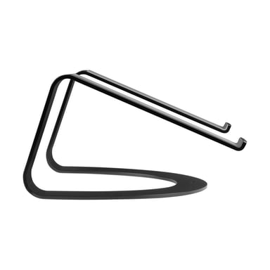 Support de Bureau pour MacBook Modèle Curve en Aluminium Noir