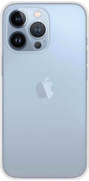 Coque silicone unie compatible Transparent Apple iPhone 13 Pro