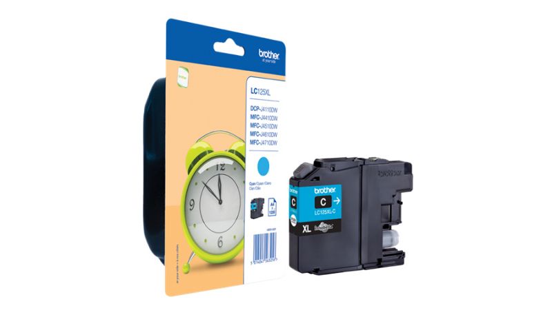 Brother LC125XL C Cyan - vue 6