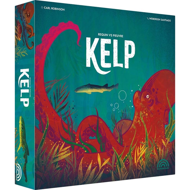 Jeu de Stratégie Asmodee Kelp – Jeu Asymétrique pour 2 Joueurs