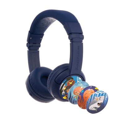 Buddyphones PLAY + Auriculares Midnight Blue