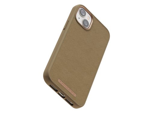 Custodia Njord byELEMENTS Suede Comfort+ - iPhone 14 Plus - Camel Apple iPhone 14 Plus