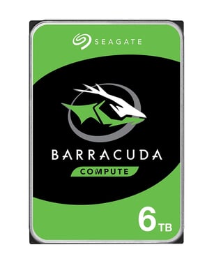 Seagate Barracuda 6TB disco duro interno 5400 RPM 256 MB 3.5'' Serial ATA III
