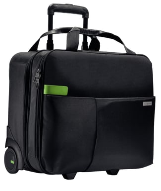 Leitz 60590095 maletines para portátil 39,6 cm (15.6'') Maletín con ruedas Negro
