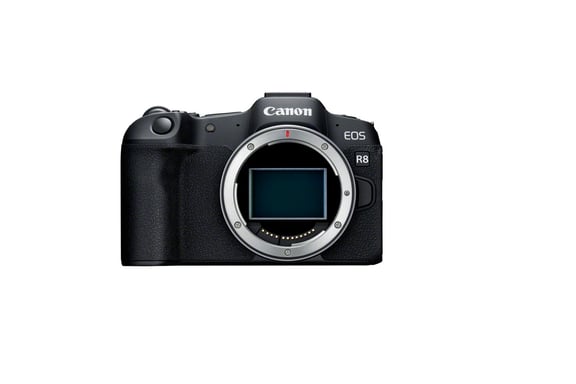 Canon EOS R8 + RF 24-50mm F4.5-6.3 IS STM Kit MILC 24,2 MP CMOS 6000 x 4000 pixels Noir
