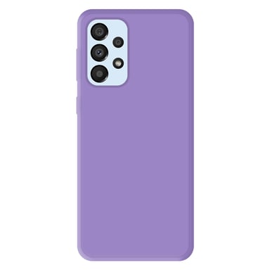 Coque silicone unie Mat Violet compatible Samsung Galaxy A33 5G