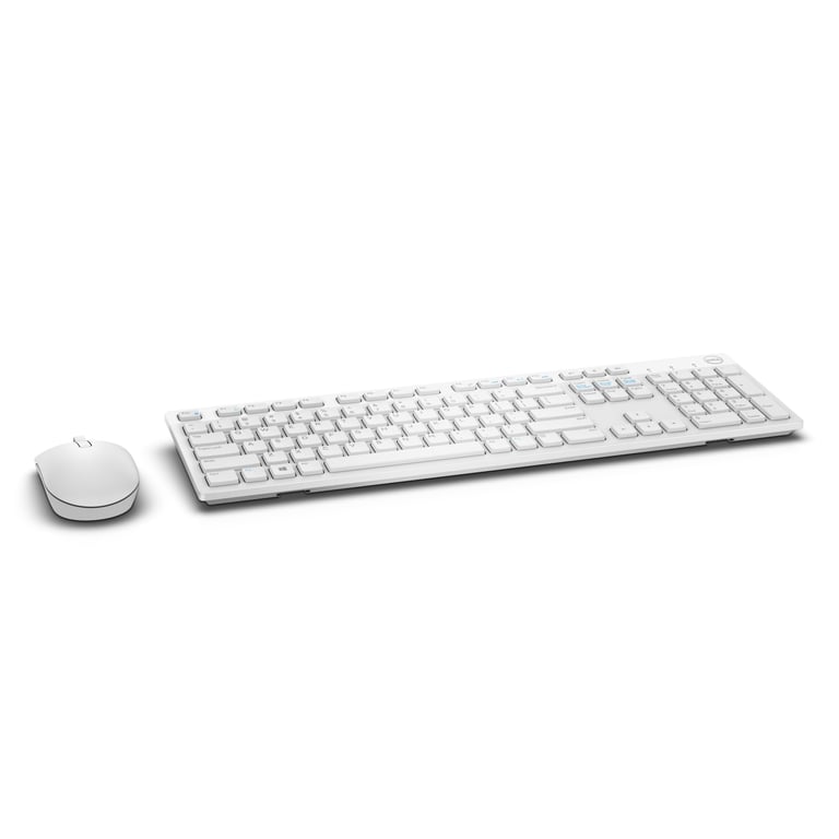 DELL KM636 clavier Souris incluse Universel RF sans fil AZERTY Français Blanc - Neuf