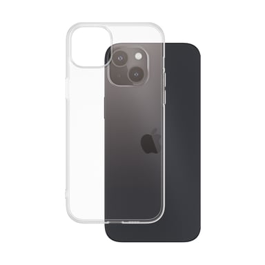 PanzerGlass SAFE. Custodia TPU iPhone 2023 6.7 guscio protettivo per telefoni cellulari Apple Cover trasparente - iPhone 15 Plus