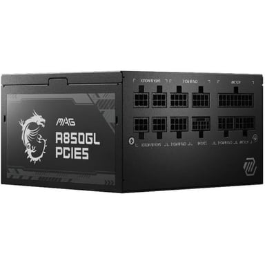 MSI MAG A850GL PCIE5 - Fuente de alimentación modular de 850W 80+ Gold para PC