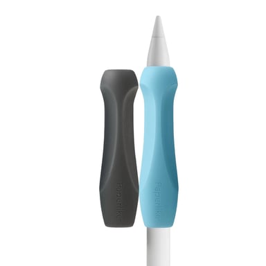 Paperlike Juego de 2 Puntas Ergonómicas de Silicona para Apple Pencil Azul