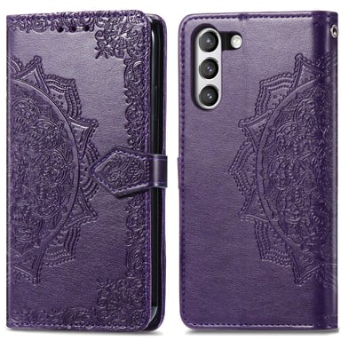 imoshion Etui de télephone Mandala pour Samsung Galaxy S21 FE - Violet