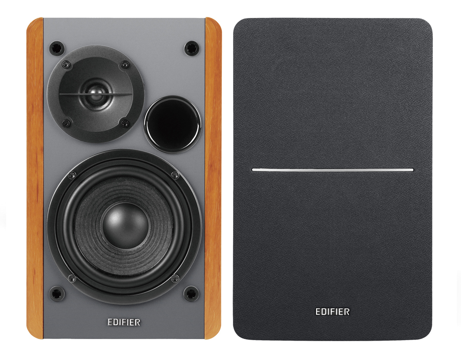 Edifier R1280Ts 2-voies Gris, Bois Avec fil 42 W - Neuf